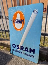 Rara targa pubblicitaria
