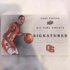 Gary Payton Upperdeck All Time