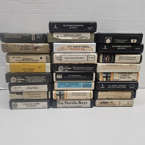 Mixed lot track tapes - mixed,