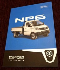 Introvabile Brochure PIAGGIO PORTER NP6 - Gennaio 2021