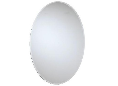 Specchio per bagno ovale - specchio,