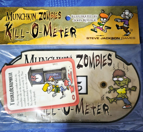 Munchkin zombies kill - zombies, kill-o-meter