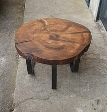 TAVOLINO TRONCO D.66 h.40 TAVOLINO CAFFÈ ROTONDO TAVOLINO ROTONDO SALOTTO 