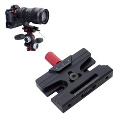 Adattatore -Manfrotto 200PL 410PL piastra sgancio rapido treppiede testa MH054M0 MHXPRO-3W