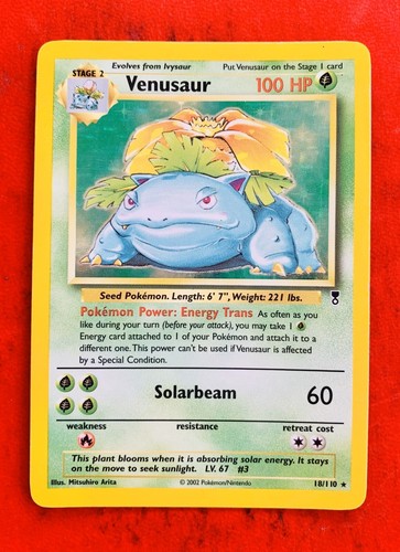Lotto carte pokemon venusaur - pokemon,