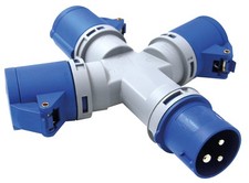 80800 Adattatore Multipresa 3