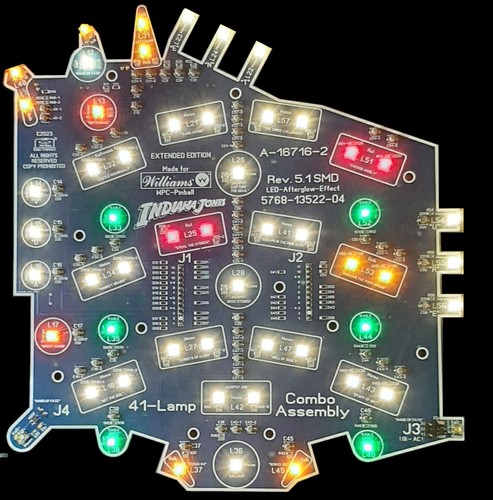Set scheda led per williams - set,