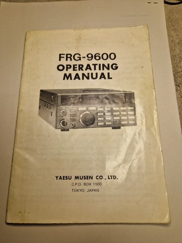 Yaesu frg 9600 ricevitore - 9600,