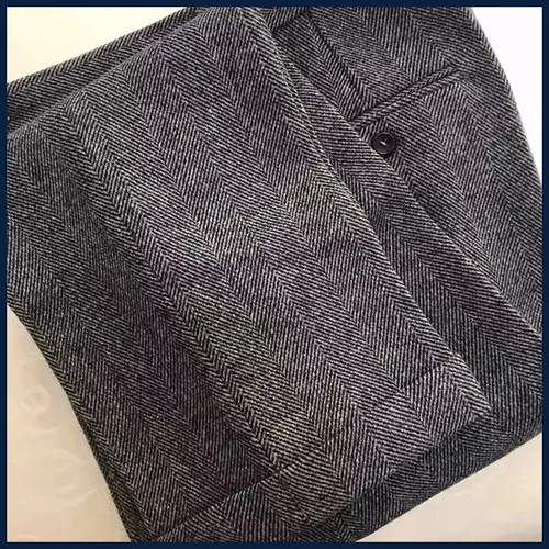 Pantalone uomo retrò tweed