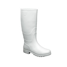 Stivali bianchi PVC Gomma nitrilica nitrile made in Italy ginocchio vari numeri