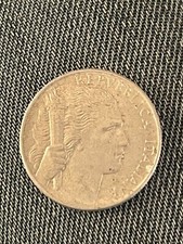 ITALIA 5 LIRE 1950 - UVA -