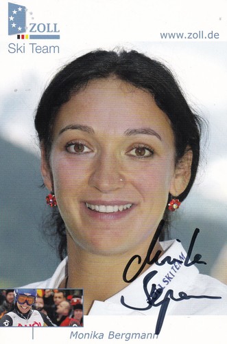 Autografo monika bergmann - -,
