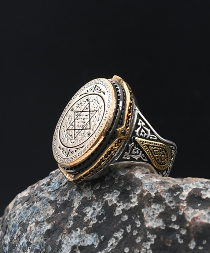 Anello uomo argento - in,