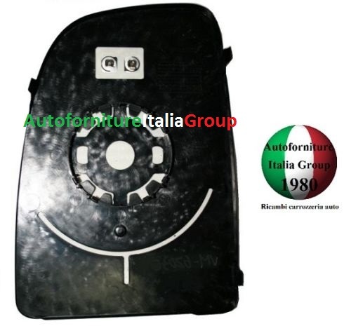 Piastra specchio retrovisore - piastra,