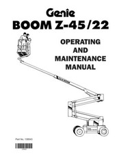 Nuovo Terex Genie Boom Z-45/22