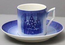 Tazza e piattino natalizio