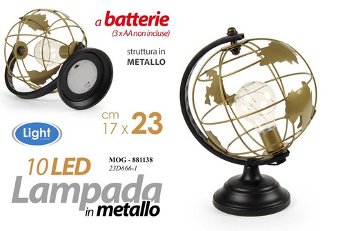 Lampada lumetto tavolo abat - lampada,