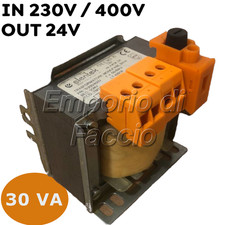 Trasformatore 24V - 30 VA - In