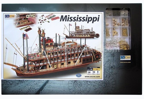 Occre mississippi raddampfer - mississippi,