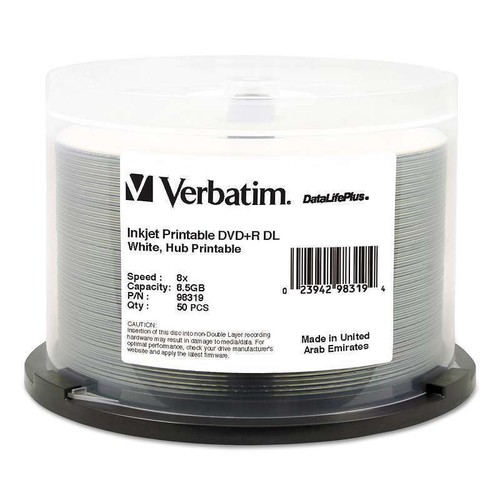 Verbatim 98319 dvd 5 - 98319, 8,5