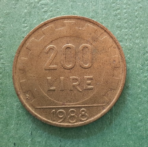 200 lire 1988 - lire,