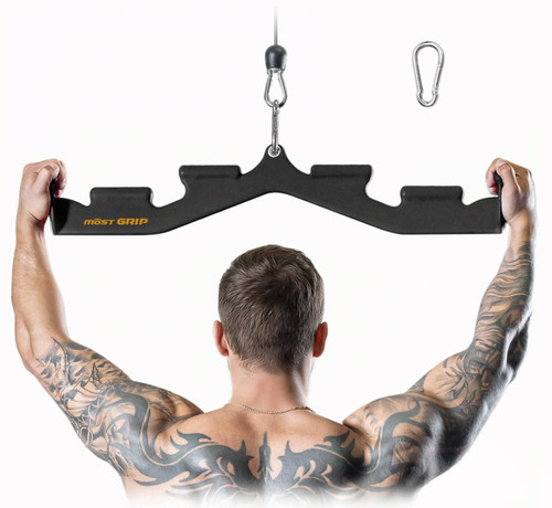 Lat barra pulldown - pulldown, 6