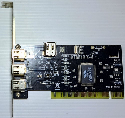 Scheda pci firewire port - scheda,