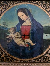Antico olio tela - olio, copia