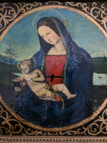 Antico olio tela copia - olio,