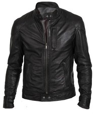 Men's Fashion Biker Hunt Black