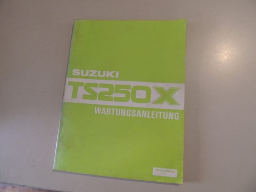 Manuale officina suzuki 250 - officina, ts
