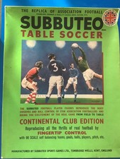 Subbuteo originale anno 1974 con scatola