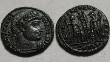 Costantino rara moneta romana