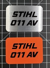 Targa distintivo Stihl 011 AV