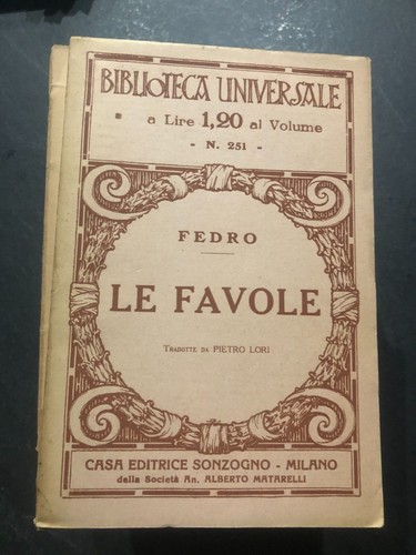 Favole fedro biblioteca - fedro,
