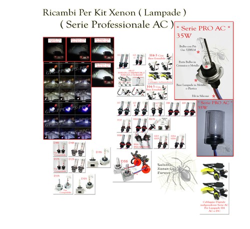 Ricambio lampade xenon - xenon, 35w