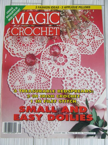 Vtg magic crochet magazine - magic,