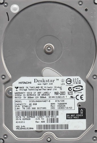 60gb gig hard disk - hard, upgrade