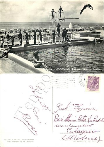 Cartolina fregene - di,