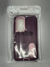 Custodia telefono S24 viola notte e rosa bambino. Per Samsung Galaxy S24