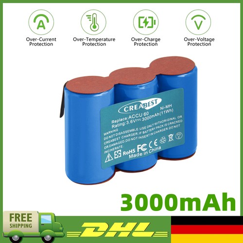Batteria 3000 mah ni mh - batteria, 3,6