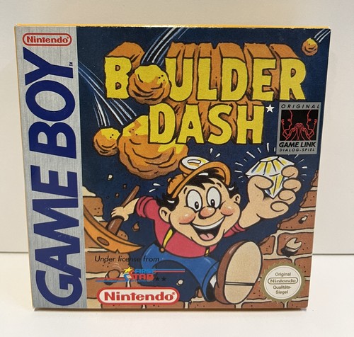 Boulder dash gameboy - boulder, nintendo