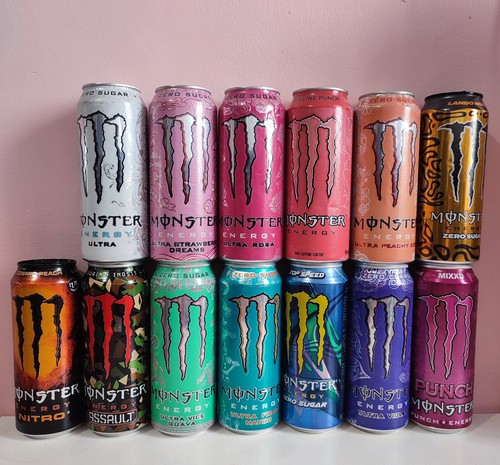 Empty monster energy - 13,