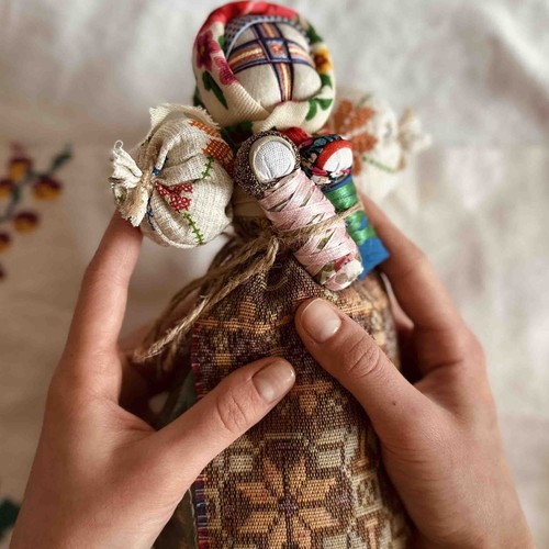 Autori ucraini motanka madre - ucraini, "madre