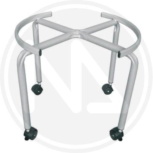 Carrello per bidone - olio, in