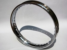 COPPIA CERCHI CROMATI PER MOTO