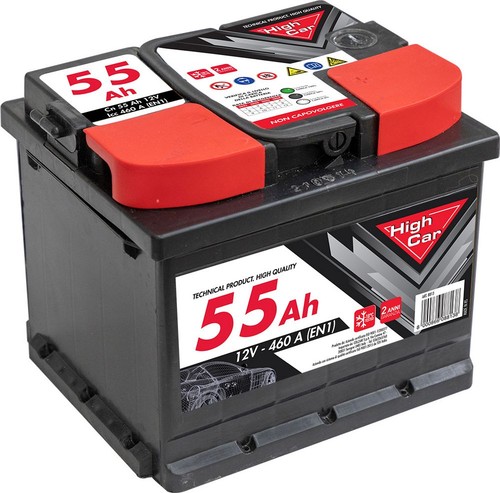 High car batteria - high, auto