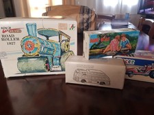 giocattoli d'epoca in latta Lotto Di 4 Pezzi Con Scatola