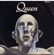 Queen firmato 45 giri Freddie