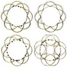 Mandala 4D rete metallica